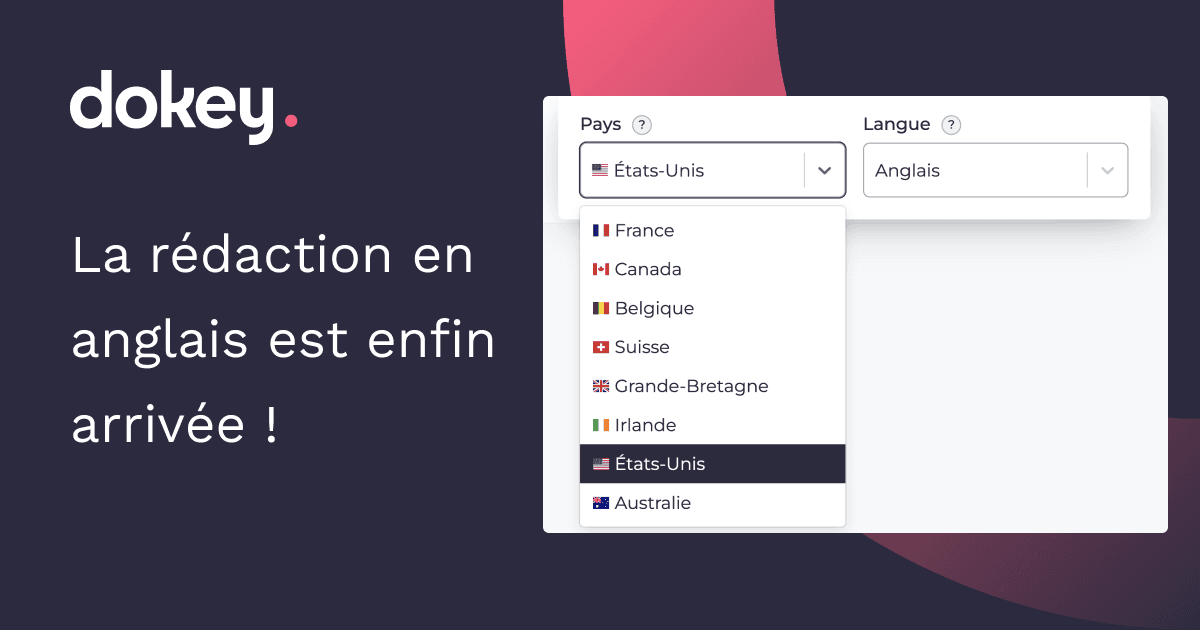 changelog rédaction anglais