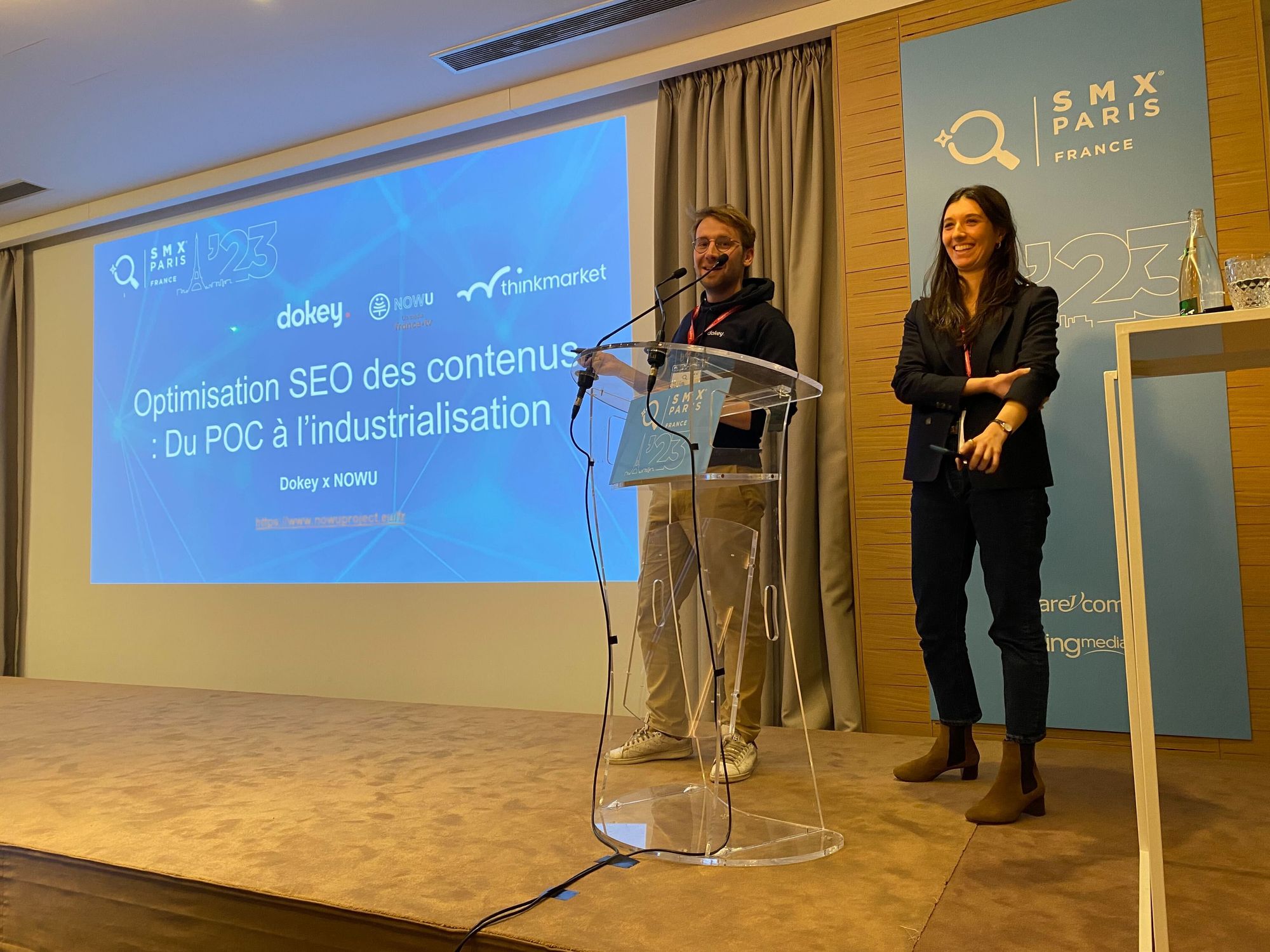 SMX 2023 : Dokey présente le cas Nowu